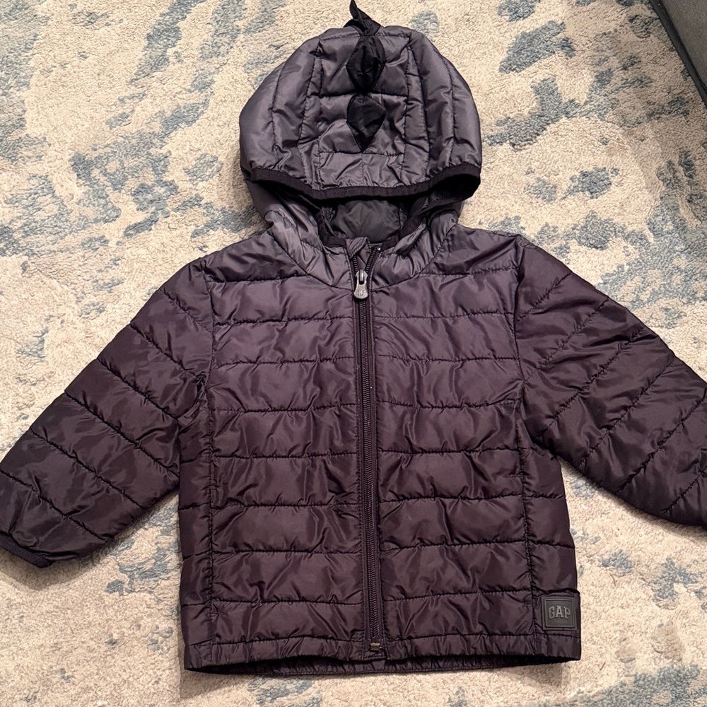 GAP Kids Black Puffer Jacket